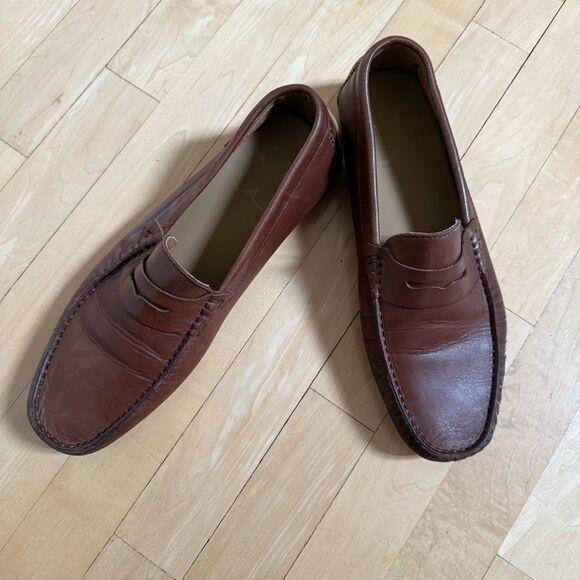 Ted Baker Alerrt Driving Loafer Shoe in Brown Chocolate 44 - Picture 13 of 16